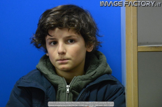 2014-11-22 Hockey Milano Rossoblu U14-Valpellice 0100 Leonardo Vergani